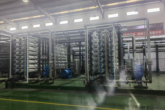 comprar Sistemas industriales de ósmosis inversa de doble etapa de control automático fabricación en línea