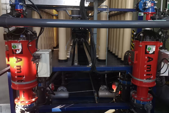 Diseño automatizado de filtros industriales de autolimpieza Equipo de tratamiento de agua
