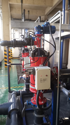 Sistema de filtro de autolimpieza industrial Tratamiento de agua Auto lavado trasero Estructura de deslizamiento