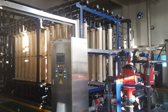 Equipo de ultrafiltración para el tratamiento de aguas industriales, unidad de ultrafiltración de 0,1 ~ 3 bar