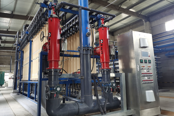 Sistemas industriales de ultrafiltración Equipo de filtración de agua para el tratamiento de aguas residuales