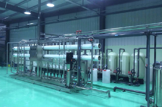 Estructura de deslizamiento Sistema industrial de RO de una sola etapa Eliminación de sólidos disueltos