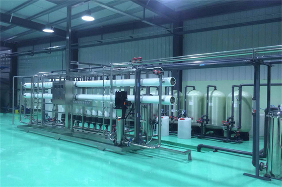 Tratamiento de agua Unidad de pulido de lecho mixto Intercambio de iones de filtro Operación automática